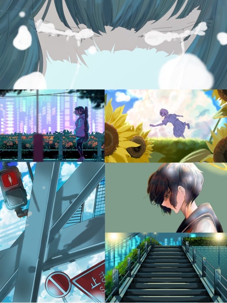 音楽の物語を彩るMV用イラストを描きます 静かに痛みに寄り添う世界観のMV用イラスト描きます イメージ5