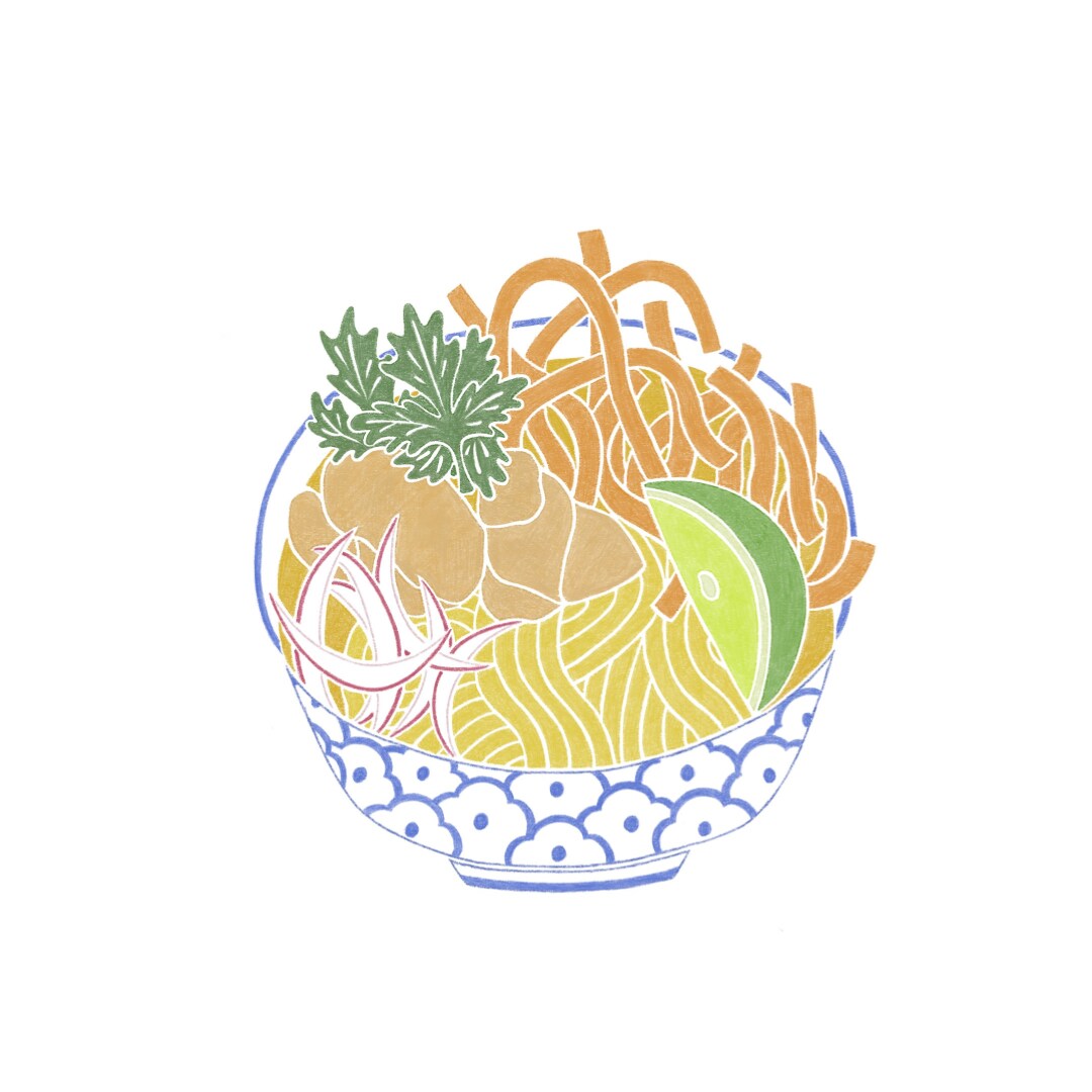ゆる〜いタッチの食べ物イラスト描きます ゆるくて個性的＊お店のメニューやSNSアイコンにもどうぞ！ イメージ4