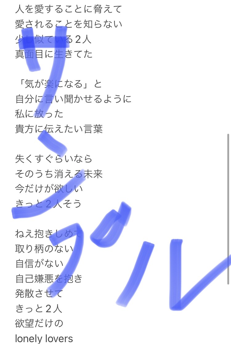 元作詞家・歌い手が歌いやすい作詞を提供します 恋愛系・人生系の作詞が特に得意です。最短半日~ イメージ3