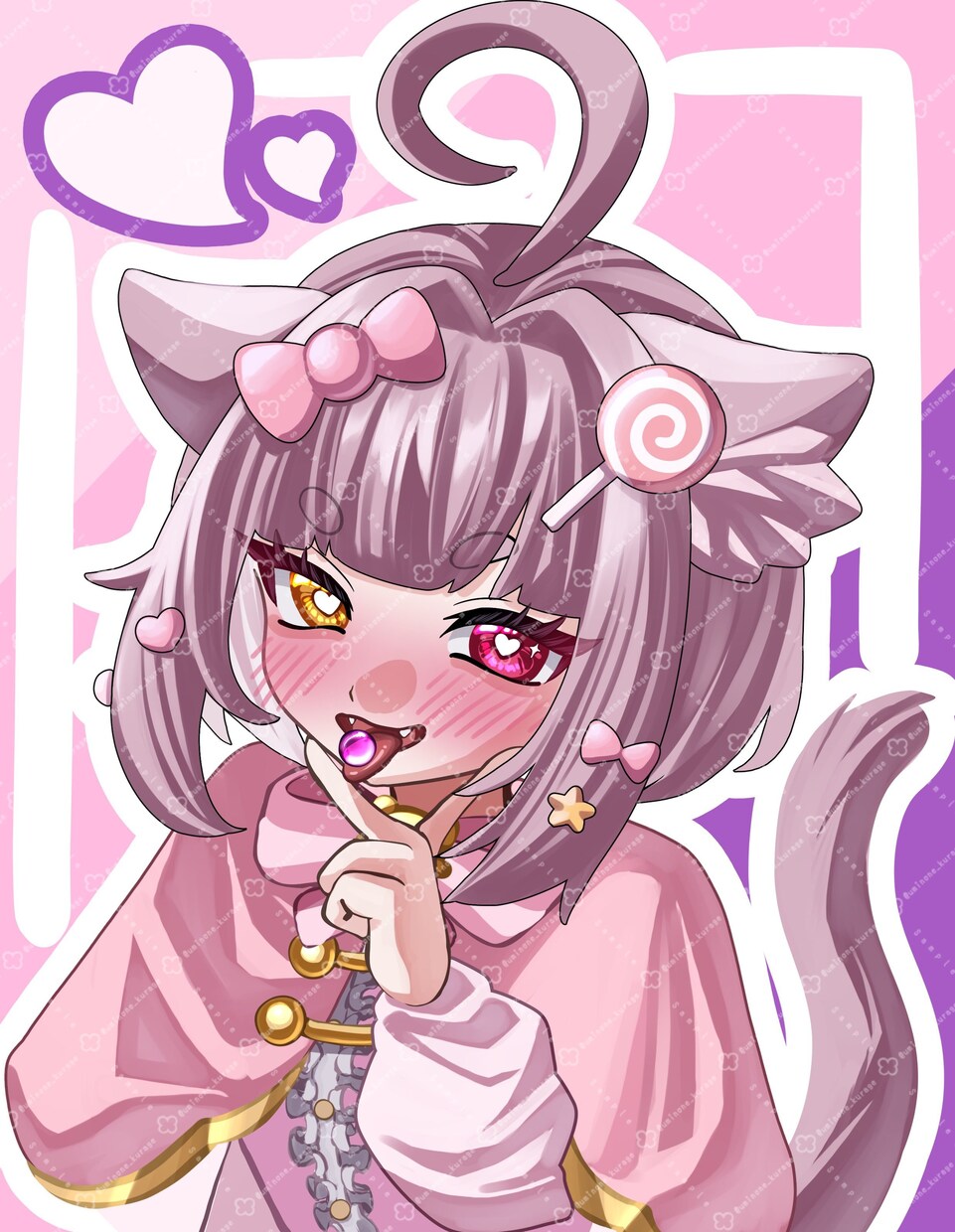 VTuber・配信者向けのイラストを制作します 配信、グッズ、立ち絵など、目立つ可愛いイラストが欲しい方へ イメージ3