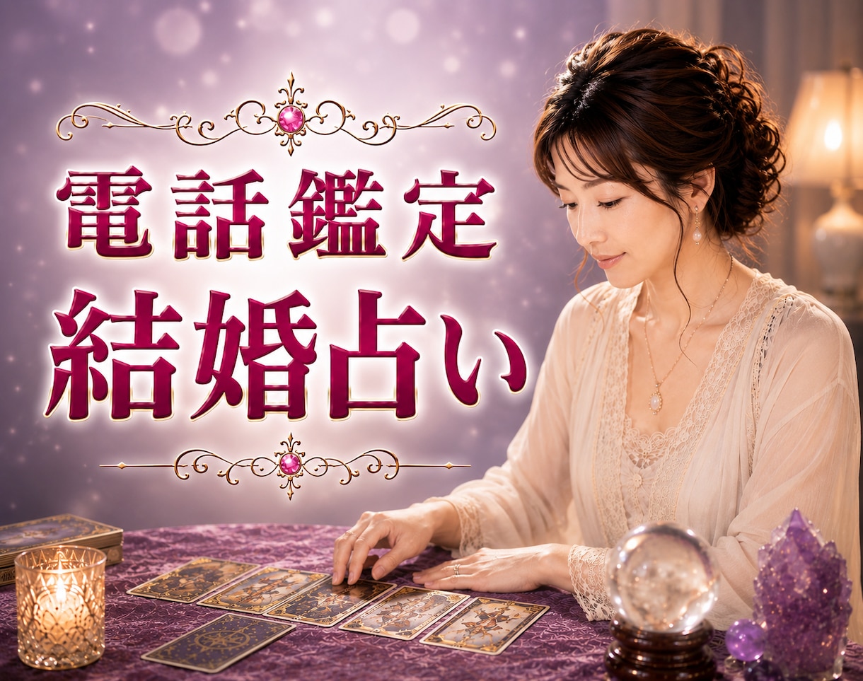 お相手との結婚生活をタロットで丁寧に占います 結婚生活・夫婦関係・相性・将来•価値観•円満•パートナー イメージ1