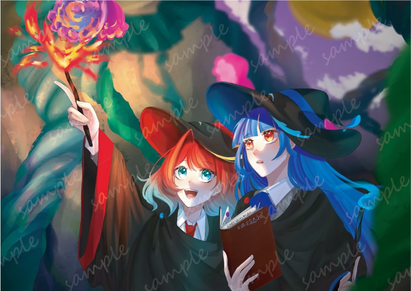 MV等で使用出来る1枚絵作成いたします MVや誕生日イラストで使える1枚絵を作成します。 イメージ3