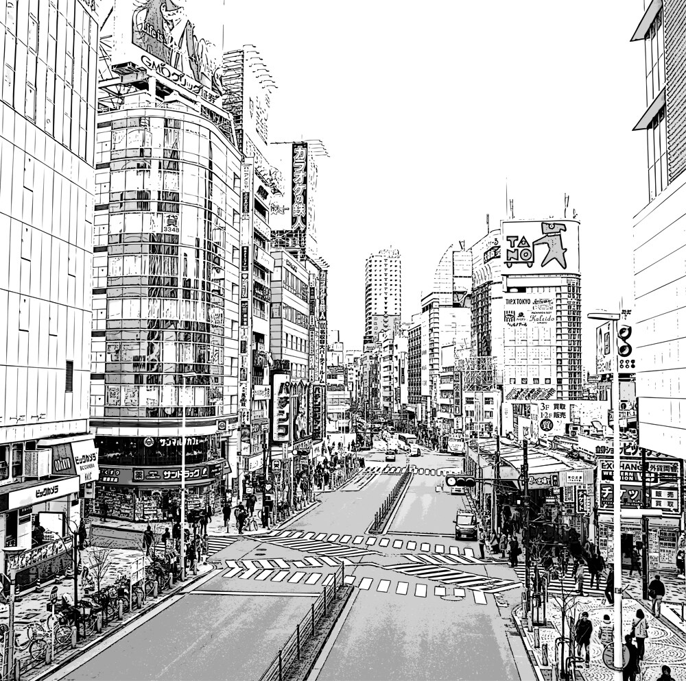 漫画背景（写真加工＋加筆補正）を制作します 早い場合は依頼から2時間で制作します。 イメージ6
