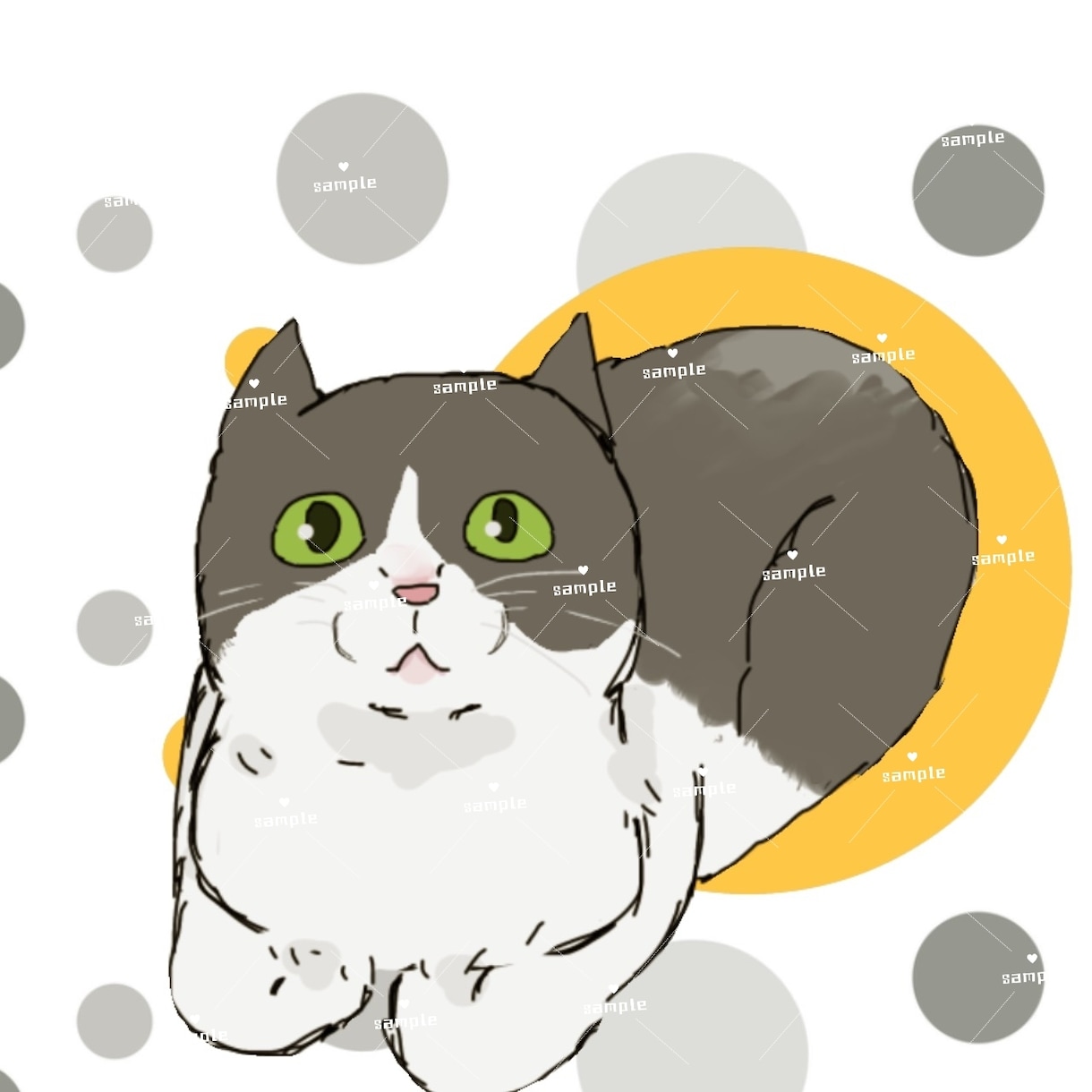 動物をゆる可愛く描きます 【動物好きさん必見！】商用利用可/プレゼントや記念日に！ イメージ2