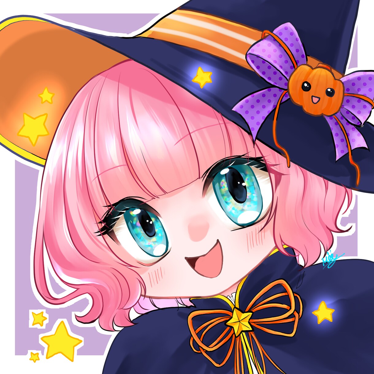 スピード納品！ハロウィン用アイコン作成いたします 商用利用可。可愛いミニキャラでSNSを彩ります！ イメージ1