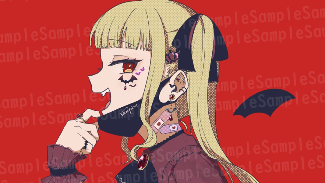 アイコン・ヘッダー・サムネイル等一枚絵お描きします カラー/モノクロ/小物/背景等、幅広く対応します！ イメージ4