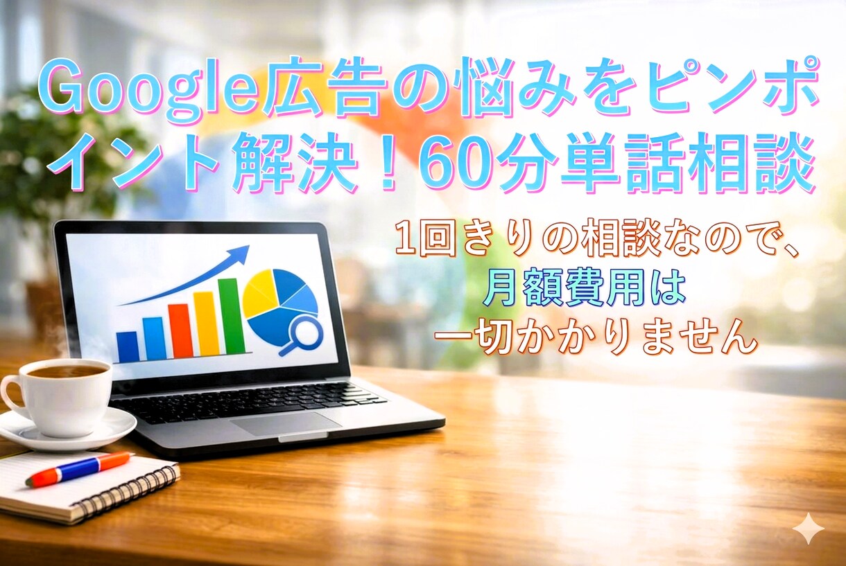 Google広告の単発相談・診断致します CPA改善・CV最大化の具体的アドバイスを提供します イメージ1
