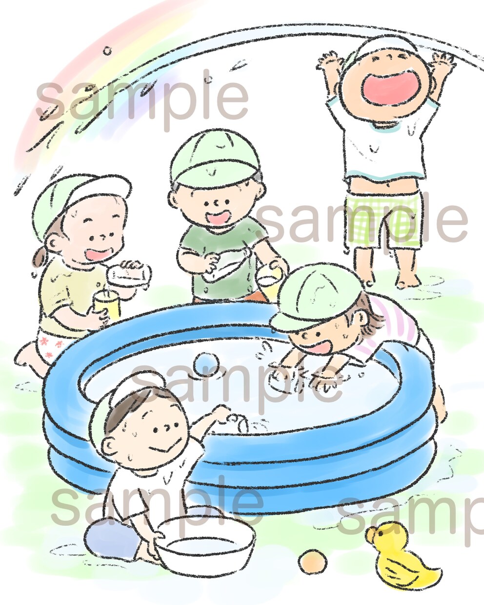 現役保育士が保育福祉系の手描き風イラスト描きます 商用利用OK！YouTubeやSNSにも イメージ9