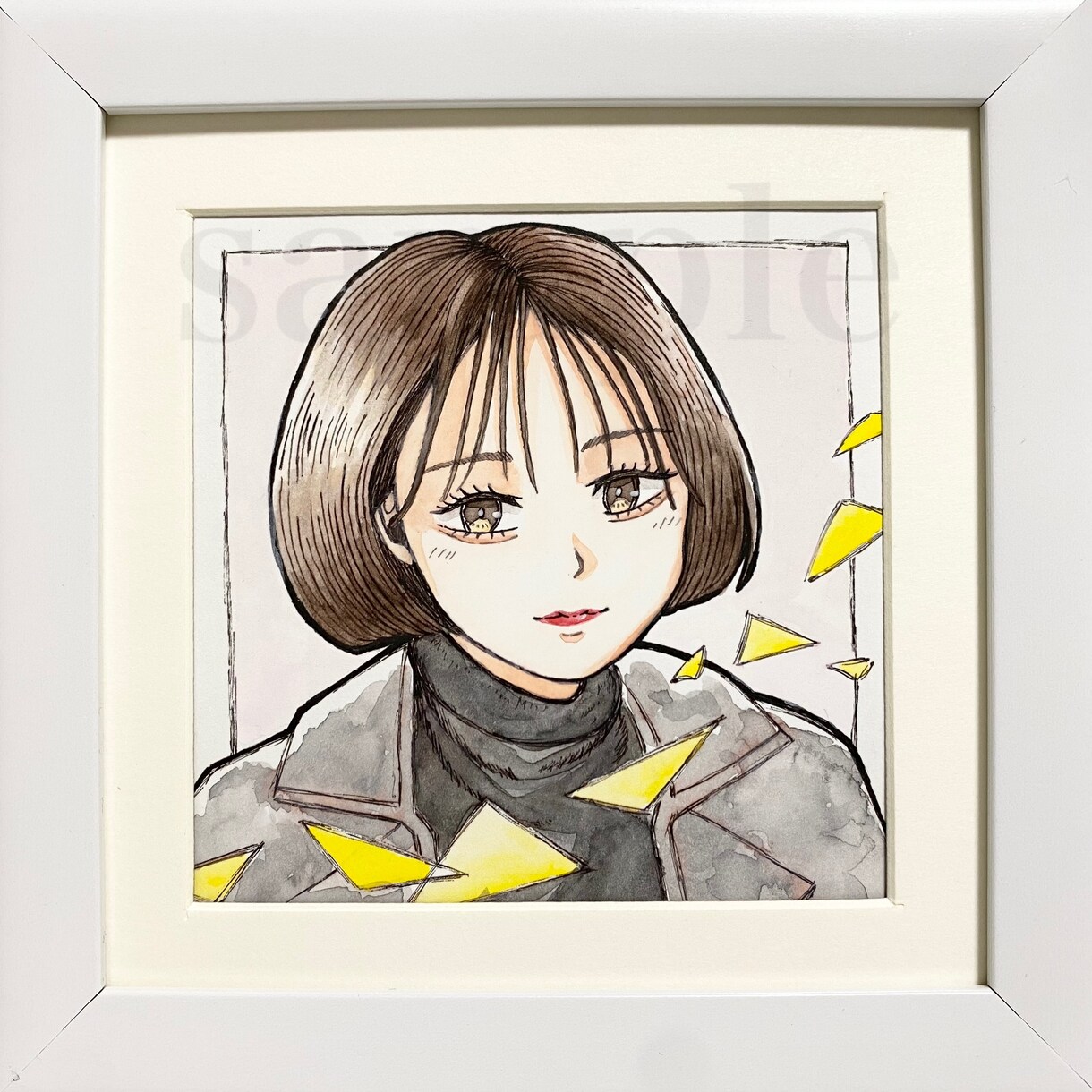 あなただけのSNS用アイコンイラスト！描きます 水彩とペン画のイラストが好きな方いかがですか？ イメージ2