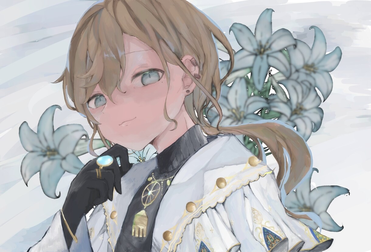 歌ってみた、グッズなど使用出来る1枚絵を作成します 歌ってみたMV、サムネ、アイコン用イラスト描きます！ イメージ1
