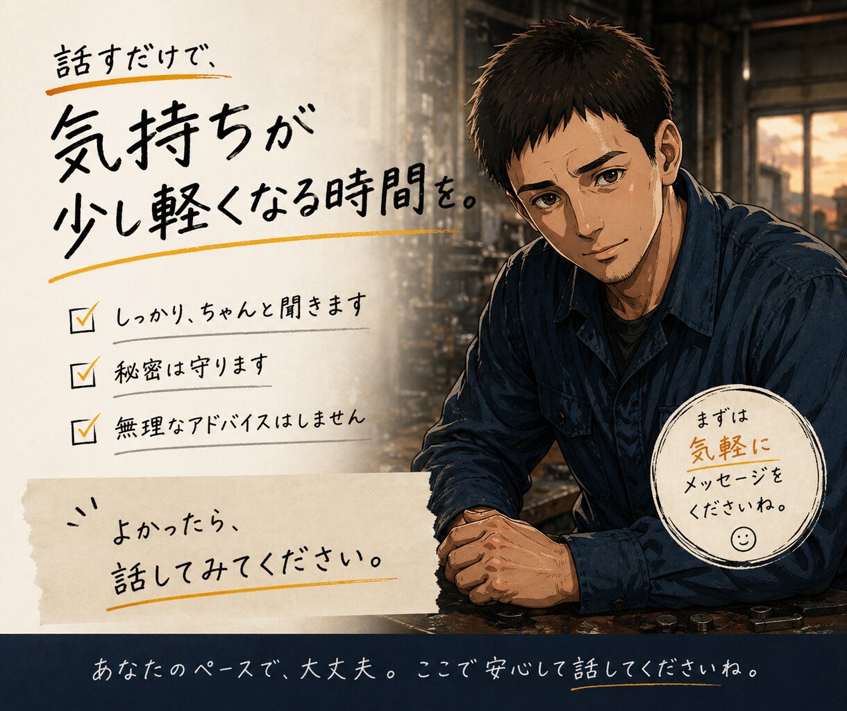 頑張っても評価されない人へ 現場の班長が話聞きます 頑張りを無視されてしんどい方へ イメージ5
