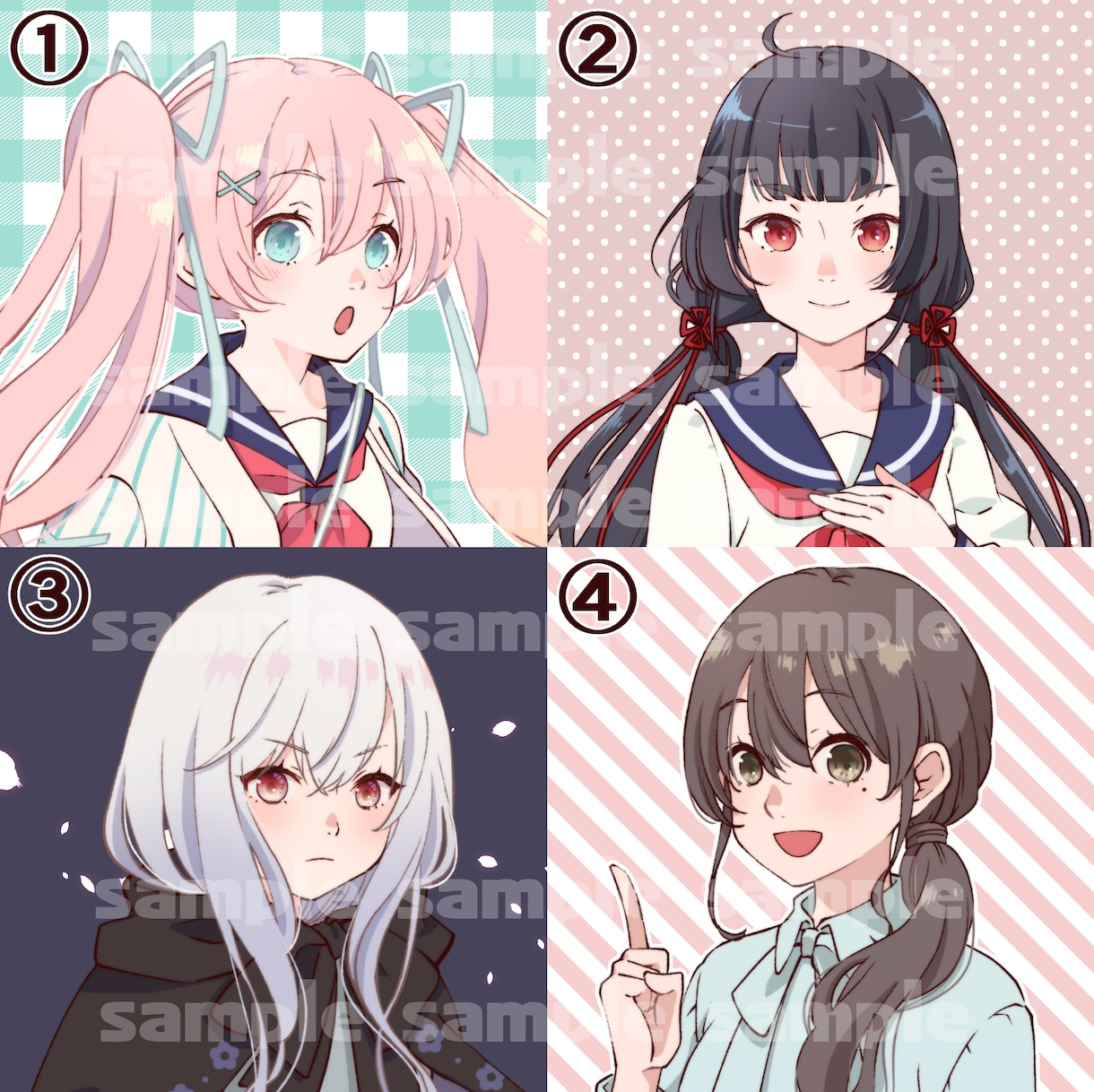 アイコン作成いたします あなたのイメージをカタチにさせていただきます イメージ2