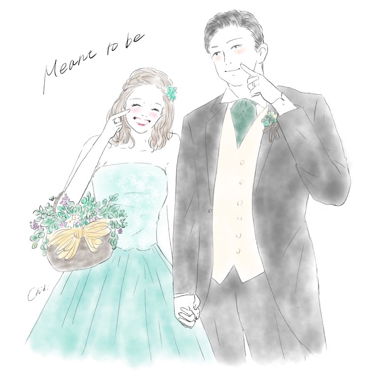 ふんわり優しい似顔絵描きます 大切な記念日をイラストで。アイコンやウェルカムボードに イメージ6