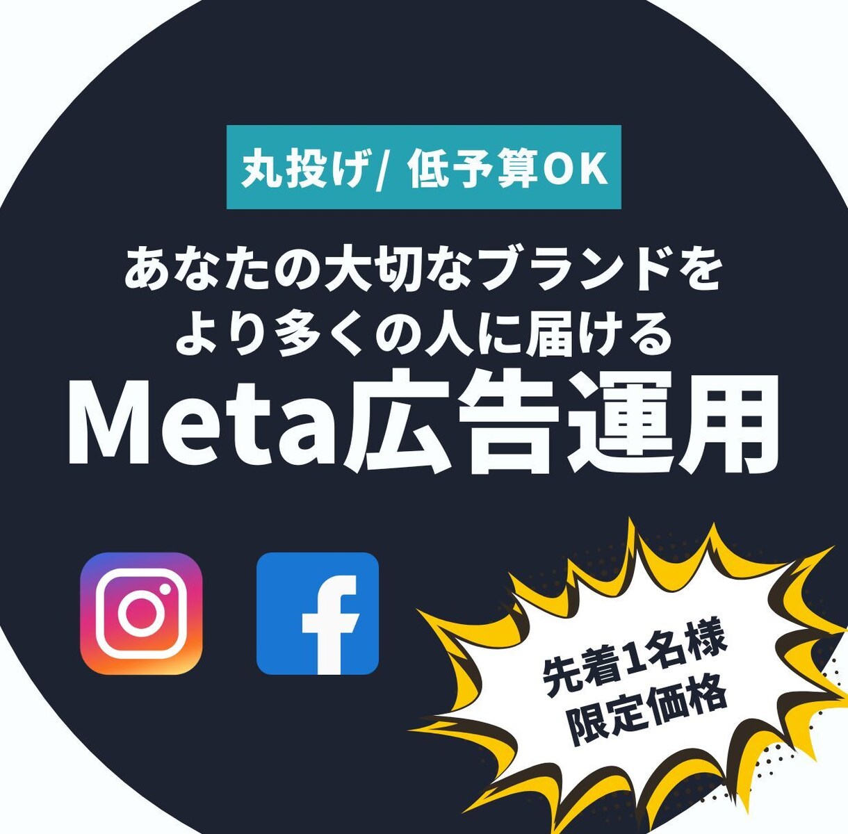 ビジネスを成長させるインスタ/FB広告運用をします 最短3日でスタート！年末に向けての追い込みもまだ間に合います イメージ1