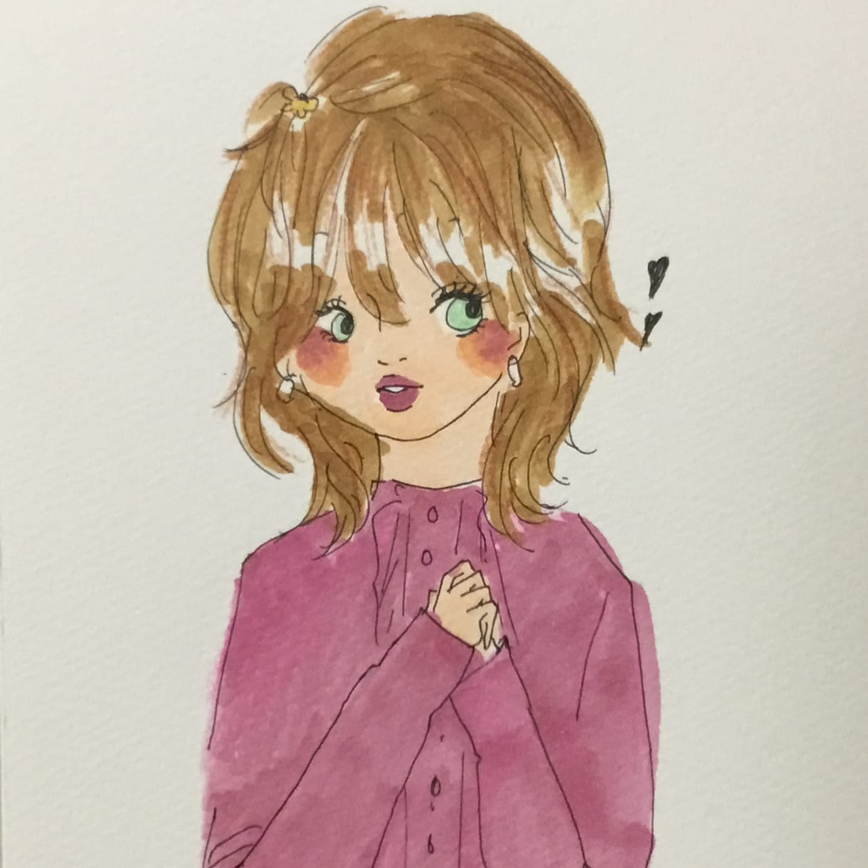 おしゃれで今っぽいイラスト描きます SNSのアイコンで周りと差をつけたい方へオススメ♡ イメージ1