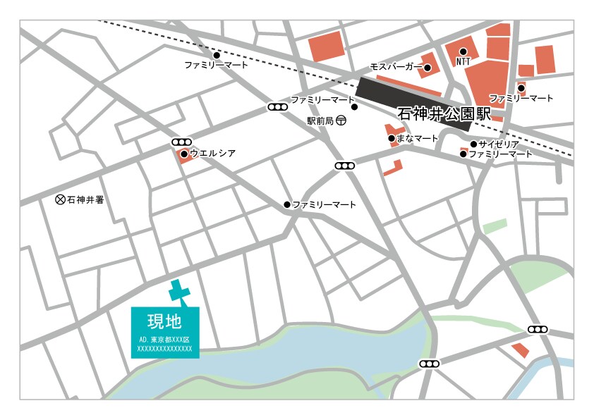 プロにお任せ！住所を教えるだけで地図作ります 住所と範囲を教えるだけであとはお任せ イメージ2