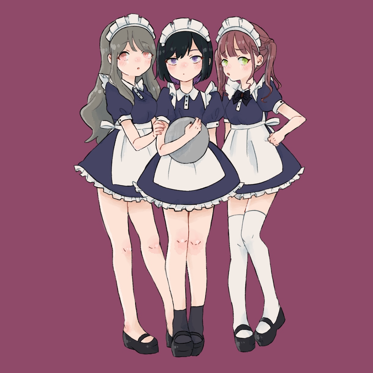 ほんわかとしたイラスト描きます 可愛い女の子男の子描きます！アイコンや動画などにどうぞ！！ イメージ2