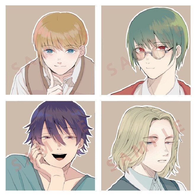 SNS等アイコンイラストを作成します 綺麗なイラストアイコン作成致します！ イメージ4