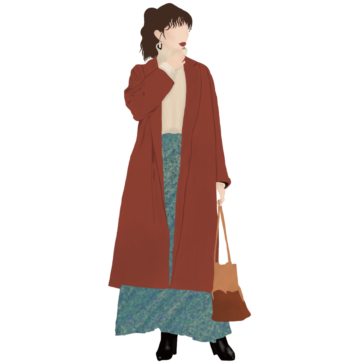 ファッションを楽しむ人のためのイラストを制作します SNS・プロフィール・ショップなど幅広くお使いいただけます。 イメージ4