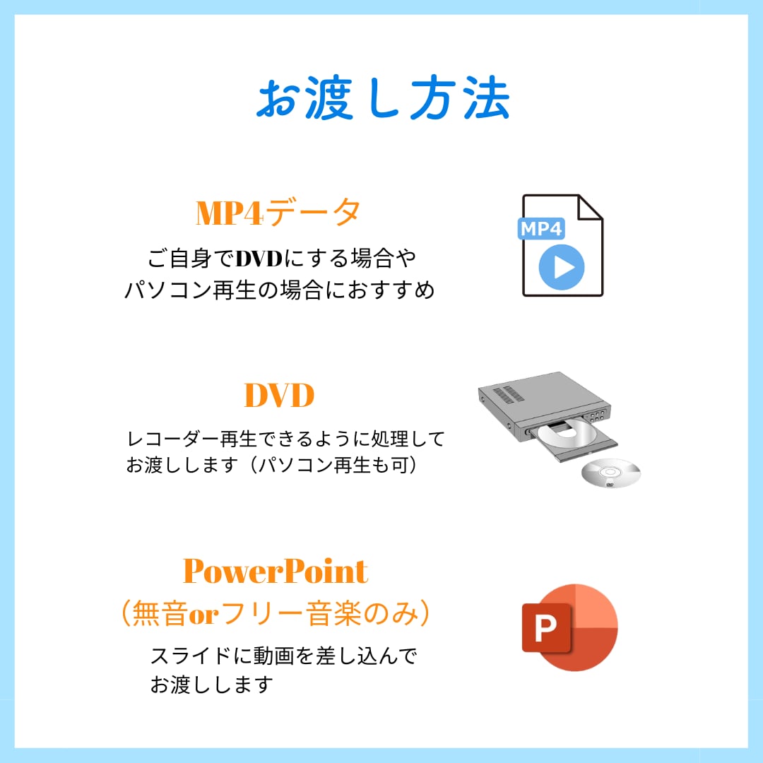 写真メインのゲスト紹介ムービー作成します セミオーダー or テンプレートで対応！ISUM申請もOK◎ イメージ5