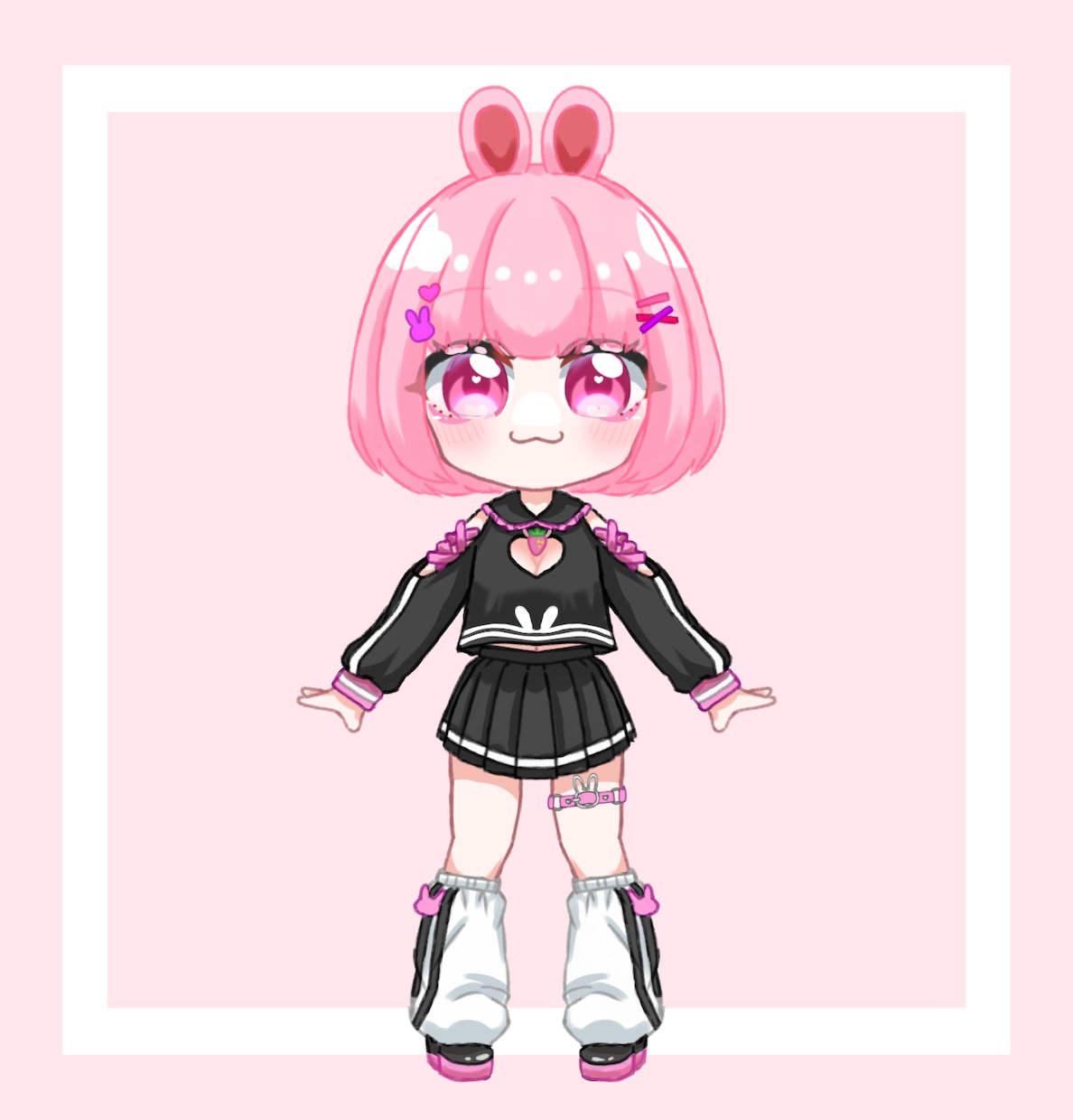 表情差分⭕️ゆるふわなデフォルメイラスト描きます キャラクターがいない方でもやり取りをして制作可能です！ イメージ2