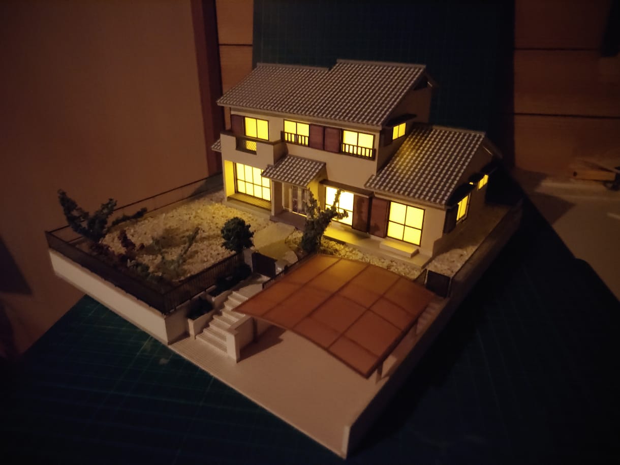 建替え前の旧住宅等の思い出に建築模型を製作します 被災住宅など無くなってしまう建物の思い出を形に・・・ イメージ3