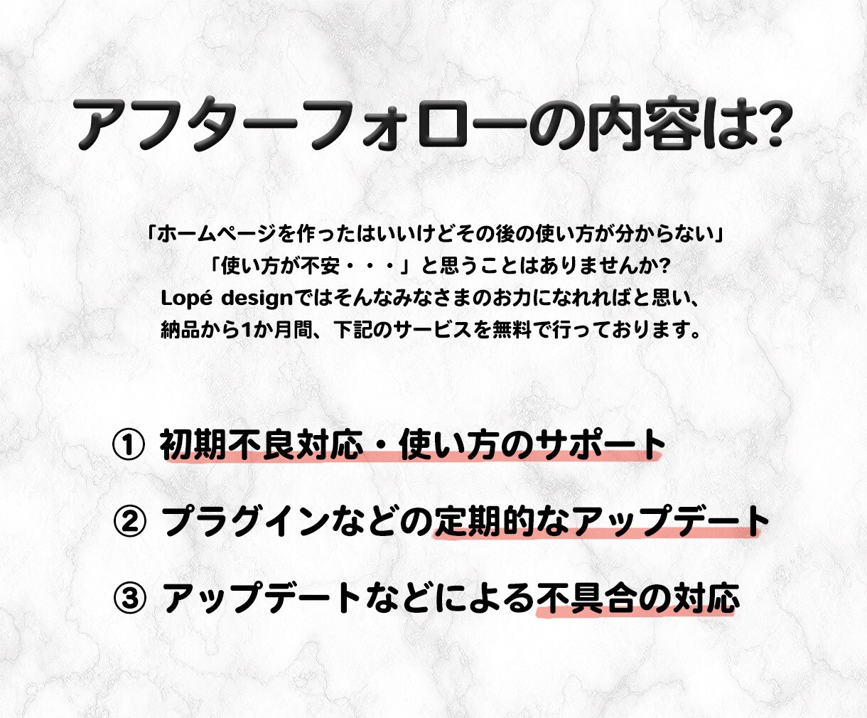 低価格×高品質！WEB集客に強いLP制作します 先着2名様限定価格！費用を限界まで抑えた本格LPをご提供！ イメージ3