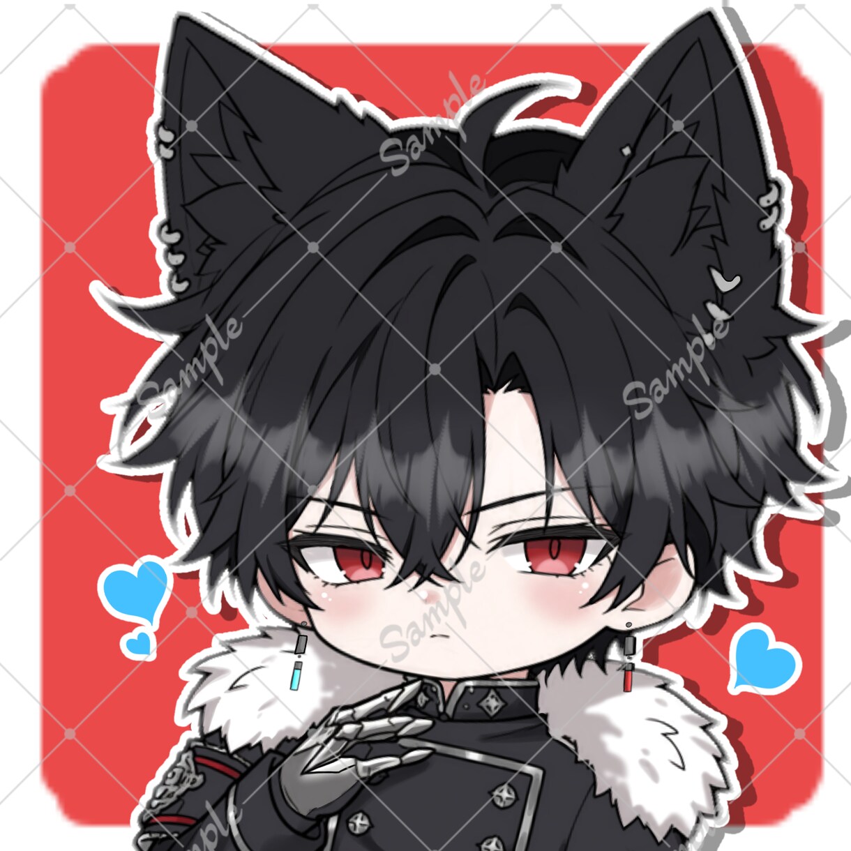 かわいいSDアイコン描きますます Twitter等に使えるアイコン描きます イメージ4
