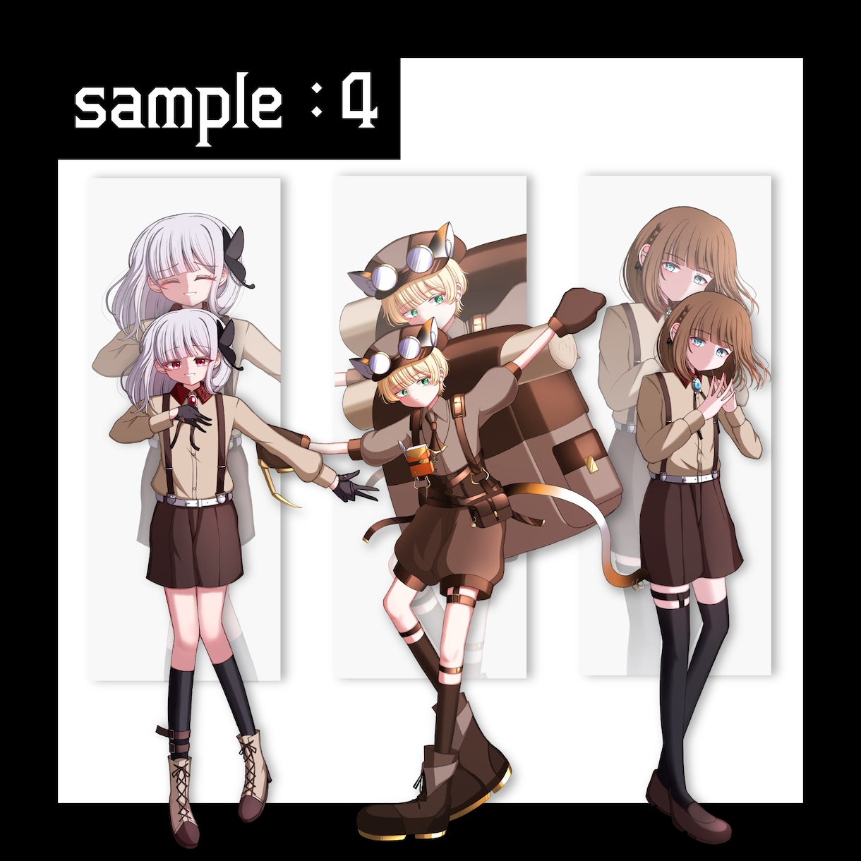 イラスト制作します 自分だけの立ち絵・一枚絵が欲しい方へ！ イメージ7