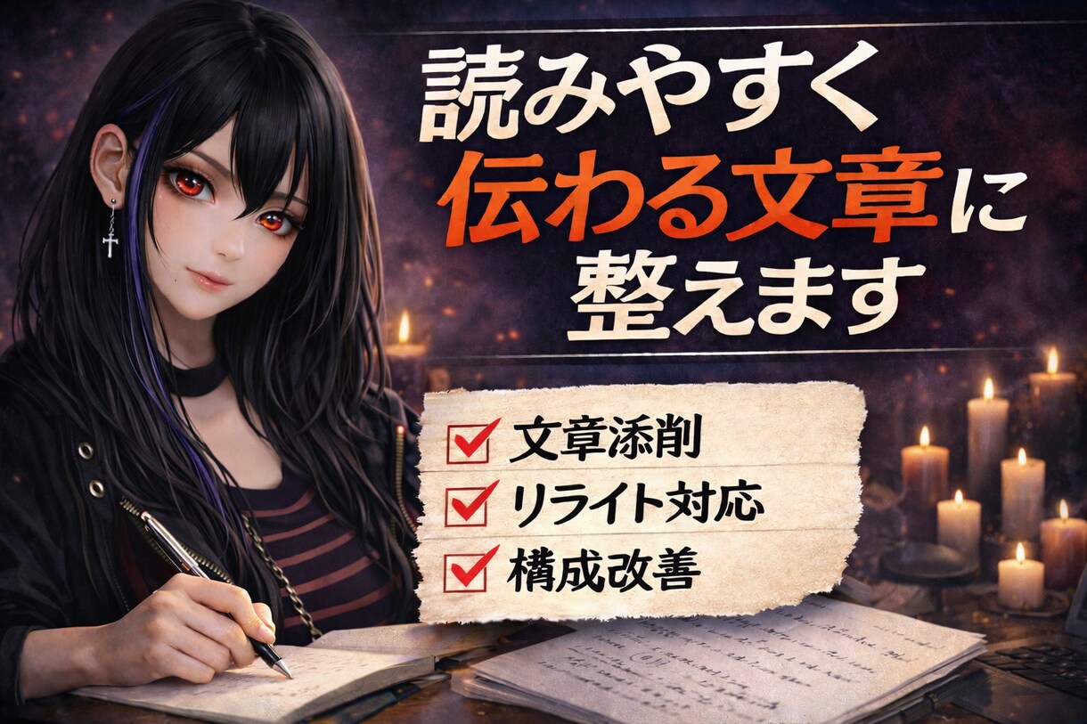 文章の「なんか違う」を改善します AI文章もオリジナルも、プロの設計視点で言語化しアドバイス。 イメージ2