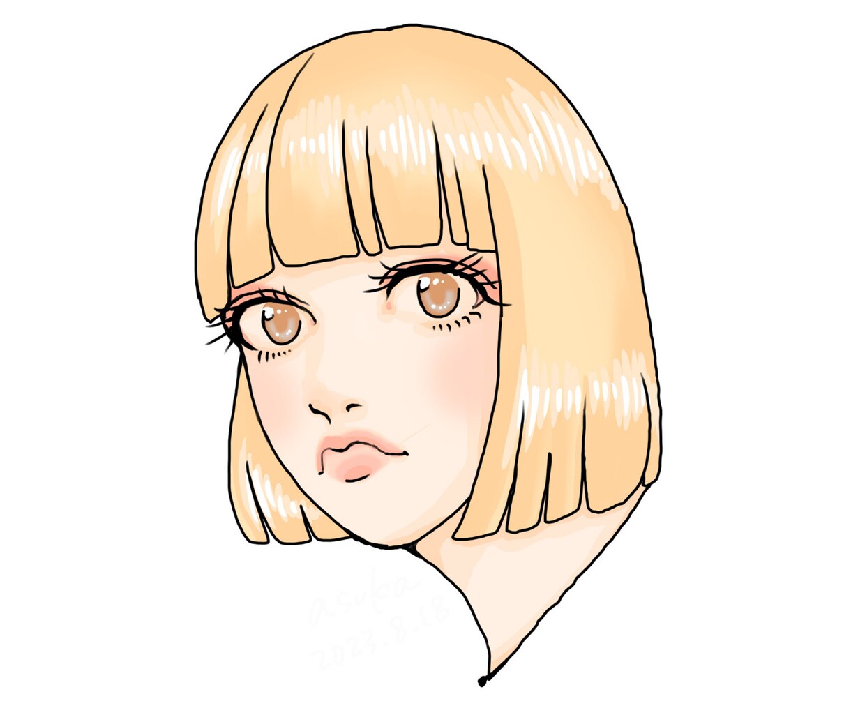 最短3日！SNS等で使用するアイコン描きます お洒落なイラストから似顔絵まで、幅広く描きます！ イメージ2