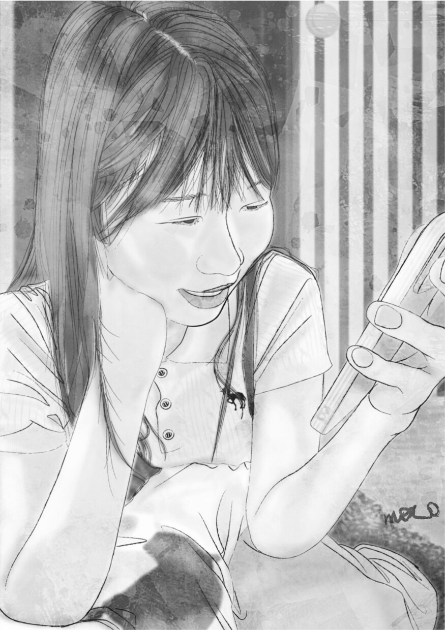 記念日の写真をイラスト化します 人物やペットの写真をリアルなイラストにします。 イメージ5