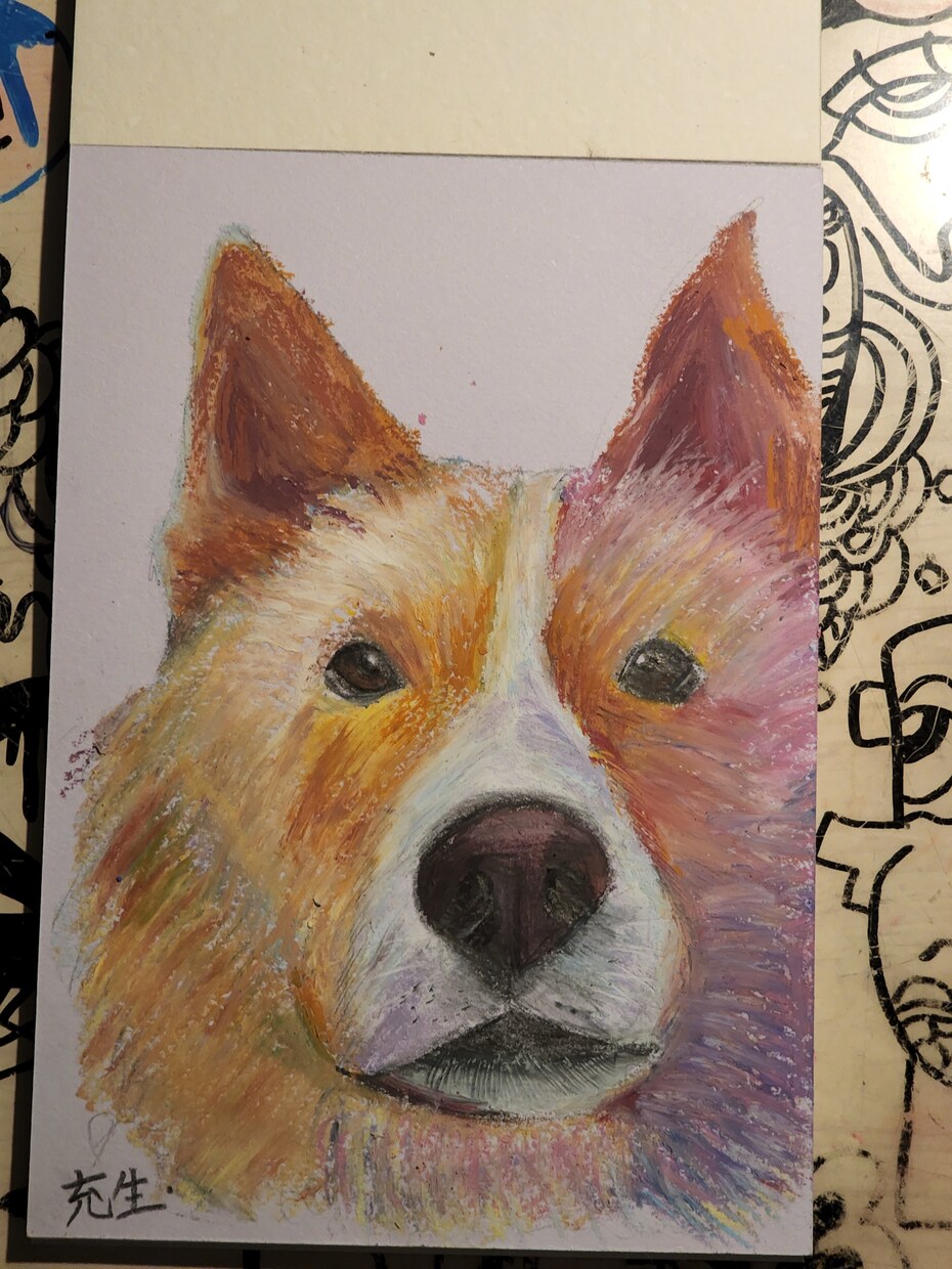 似顔絵、アート等なんでも描きます アナログ限定です任せてください愛犬や似顔絵、思い出の写真 イメージ2