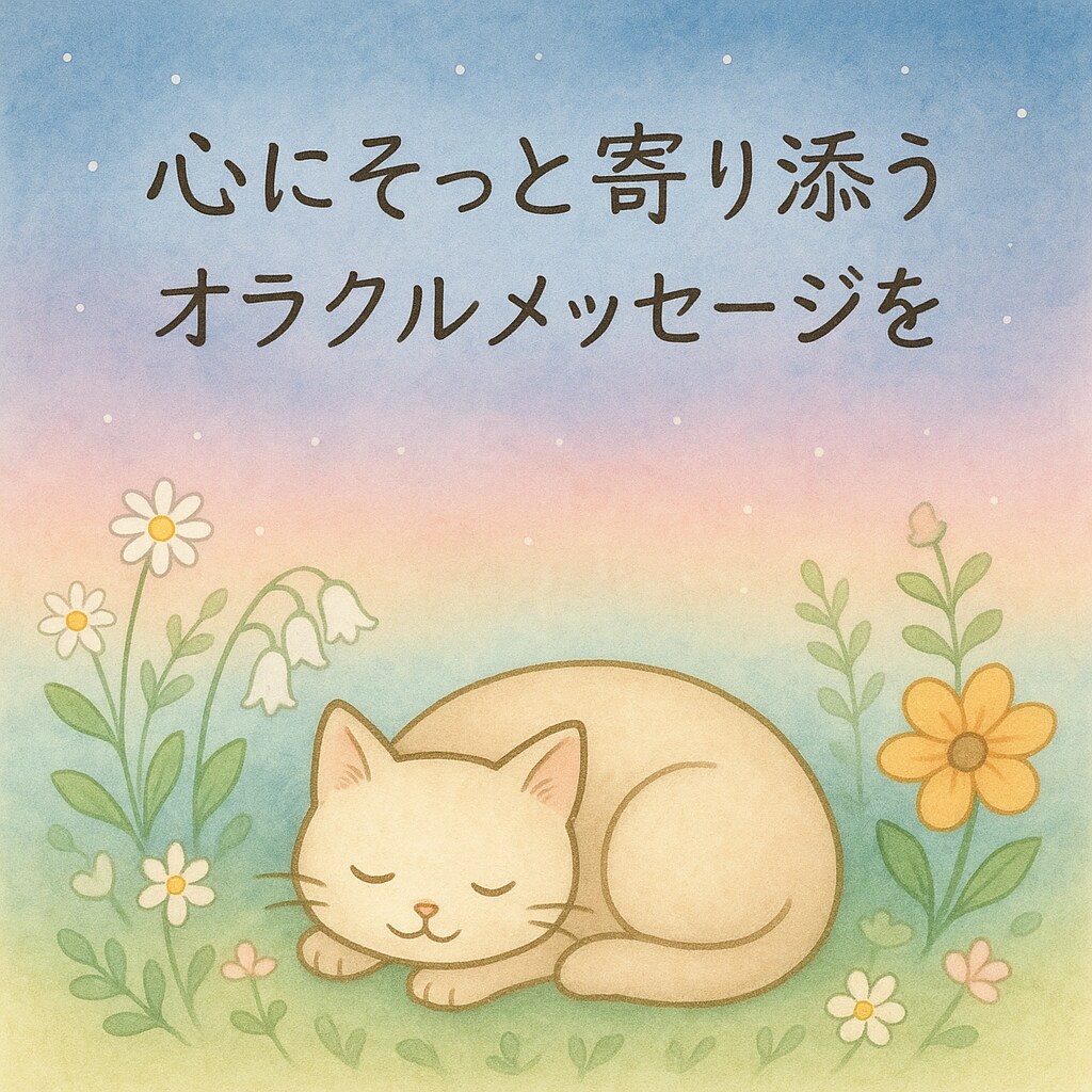 オラクルカードと星読みであなたをサポートします 心にそっと寄り添うやさしいメッセージをチャットでお届け✨ イメージ1