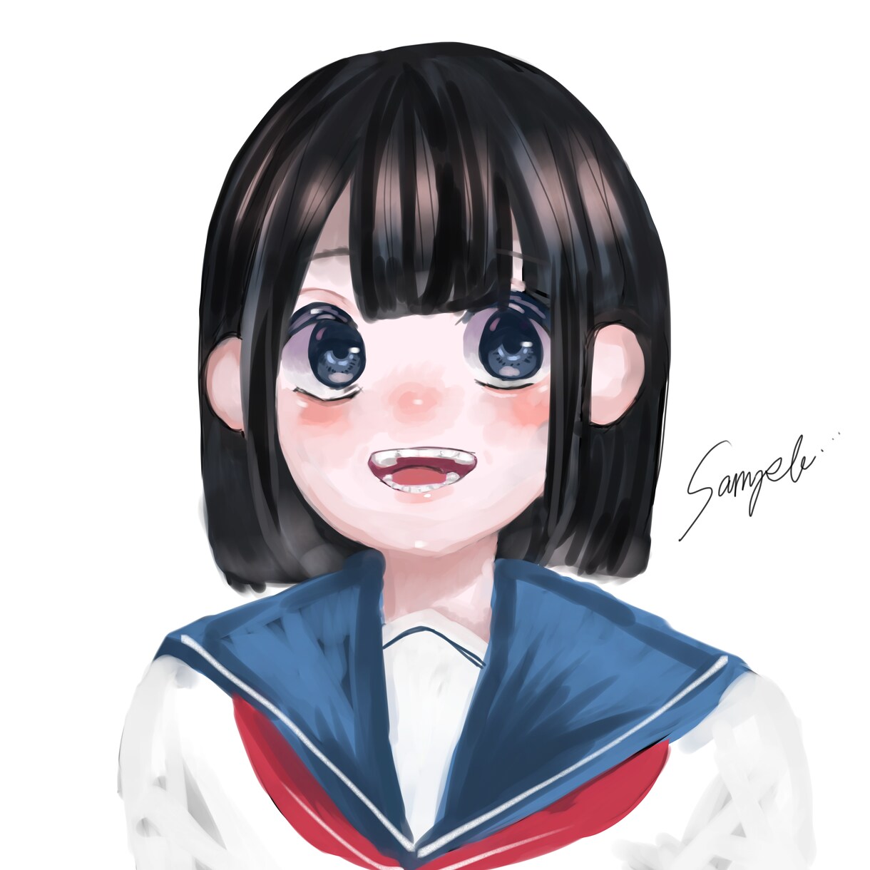 可愛くフワフワしたイラストをお描きいたします あなたのキャラクター描かせて下さい！ イメージ1