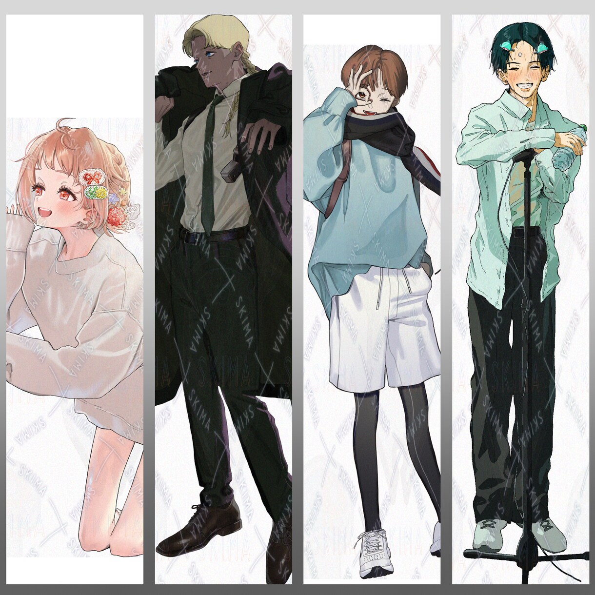立ち絵【TRPG/配信活動等】を制作いたします 様々なポーズに対応可能です！オプションも豊富！ イメージ8