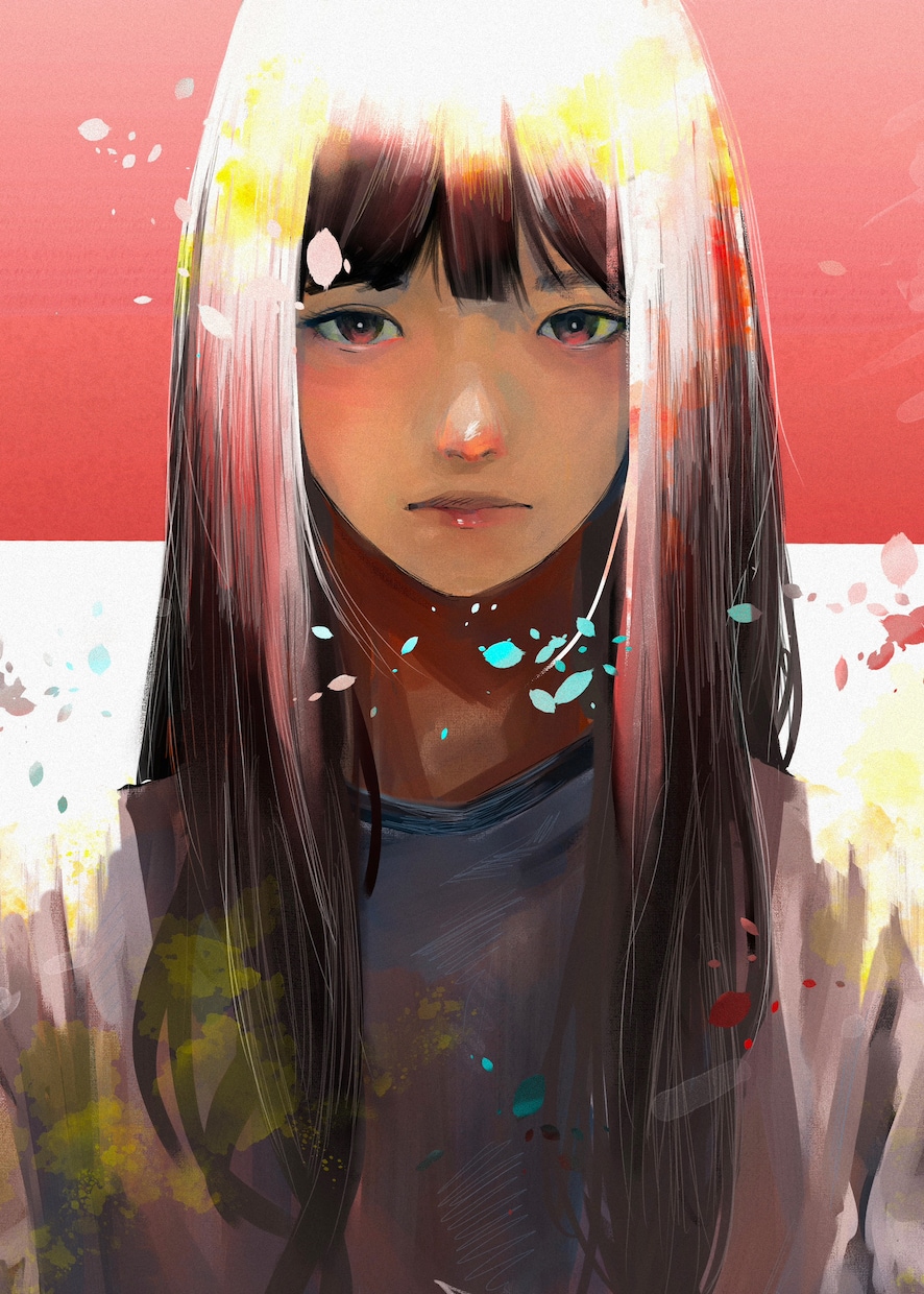 綺麗な一枚絵イラストを描きます リアル寄り、デフォルメ強め等対応出来ます。 イメージ1