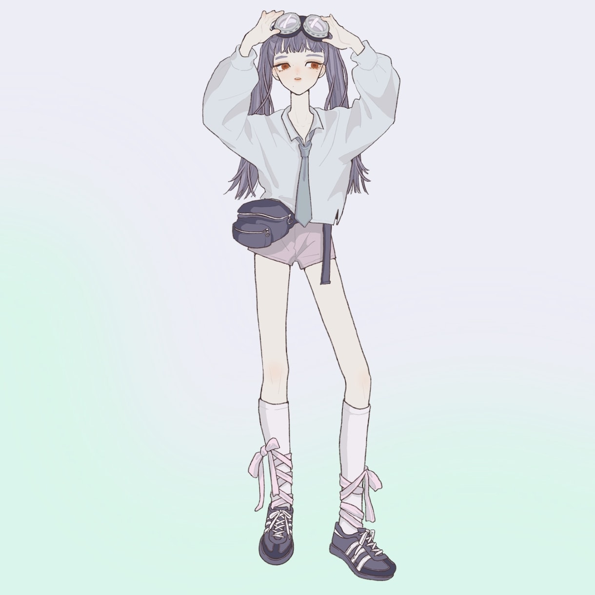 お洒落で個性的なファッションイラスト作成します お洒落で個性的な女の子たちを作成いたします。 イメージ2