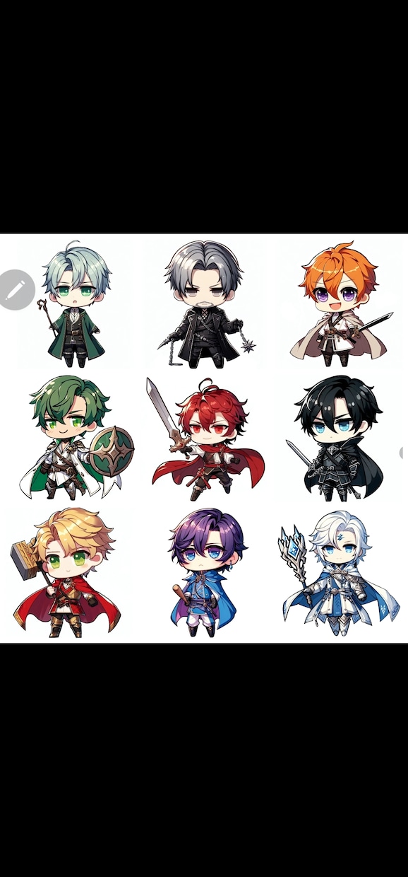タイムセール 可愛いキャラクター制作します 【商標利用可】Vチューバーさんライバーさんから大人気❤ イメージ2
