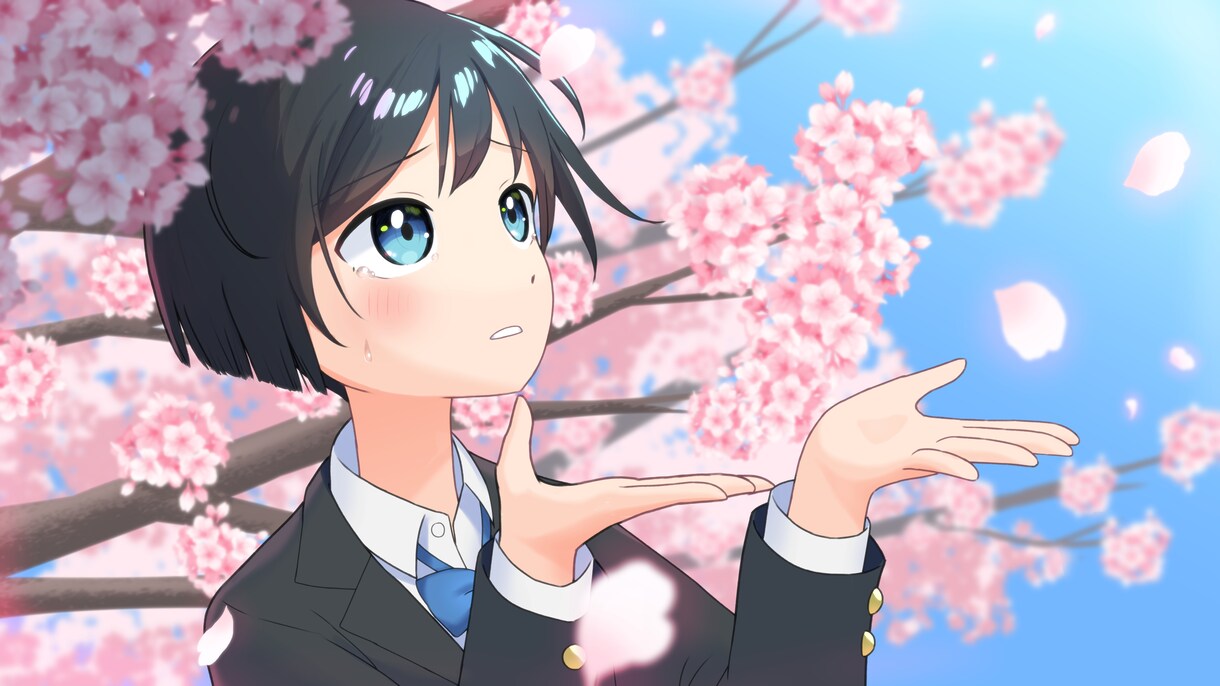可愛い女の子のイラスト制作します 観賞用、立ち絵、アイコンやサムネイルに イメージ1