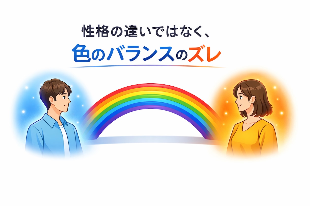 夫婦関係でモヤモヤしている方へ【取説付き】ます ヒューマンカラー分析で心を整えるチャット相談 イメージ1