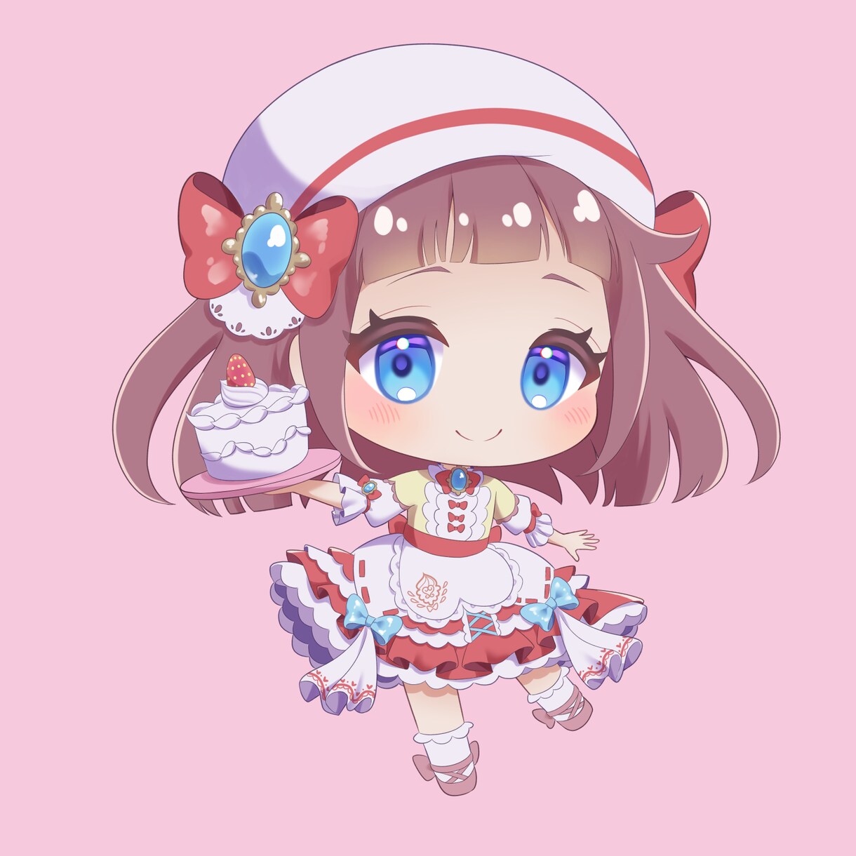 かわいい2頭身キャラ描きます ぷにもちっとかわいい2頭身SDキャラです イメージ4