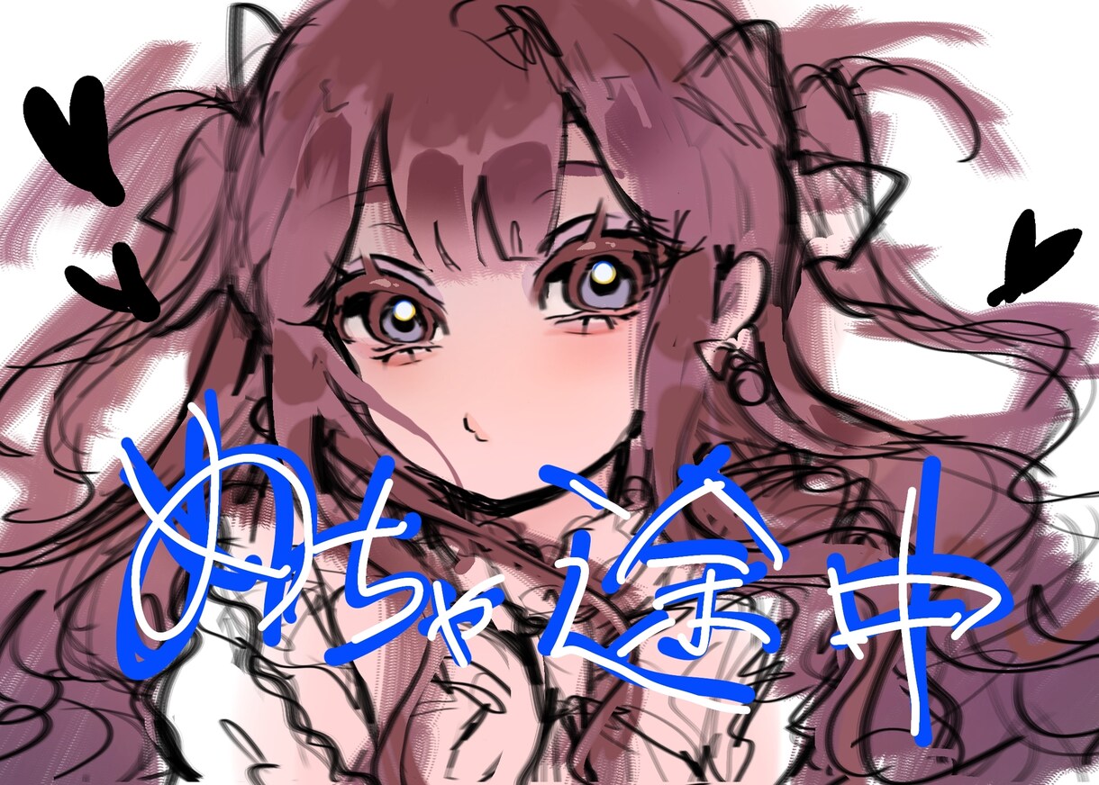 地雷系・量産系女子のSNSアイコン描きます アンニュイで視線が離せない、魅力的なイラストを安価でお届け！ イメージ5