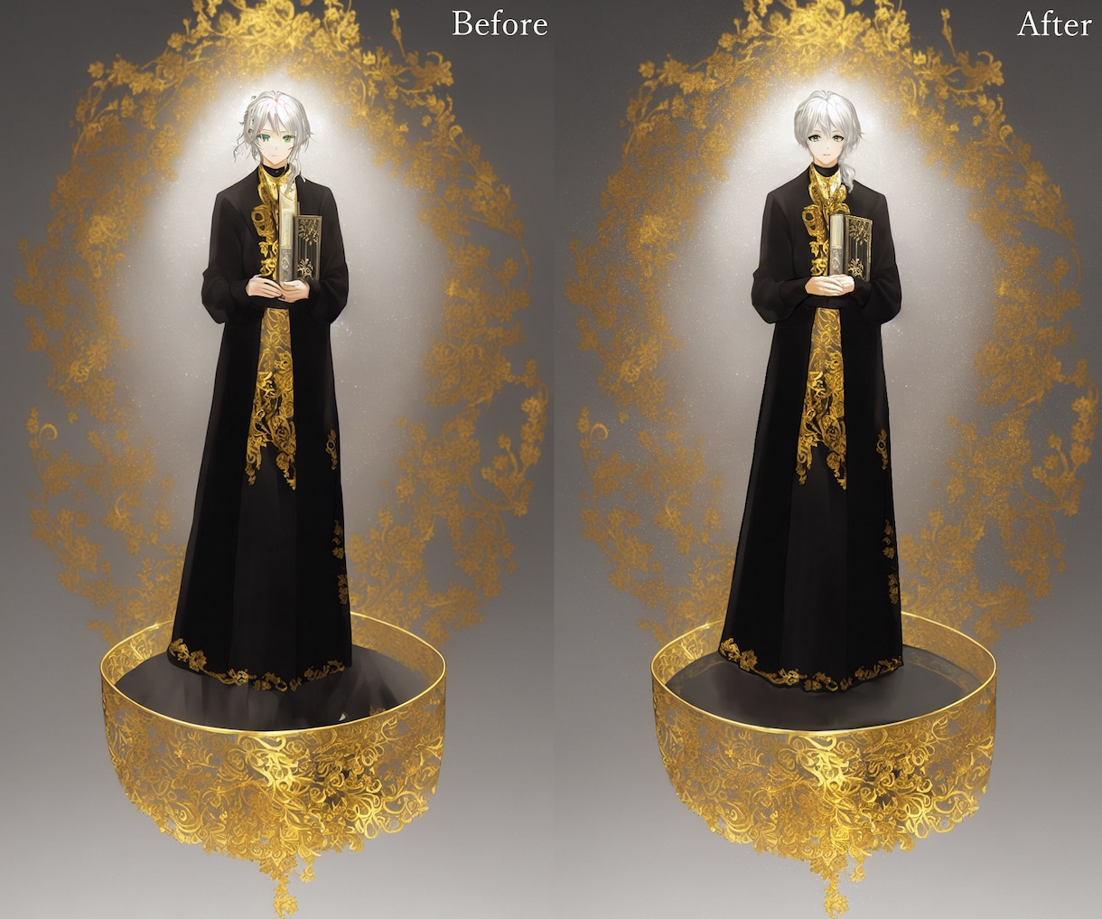 AI生成イラストの加筆修正をいたします あなたの生み出した「好き」をより魅力的なキャラクターに！ イメージ6