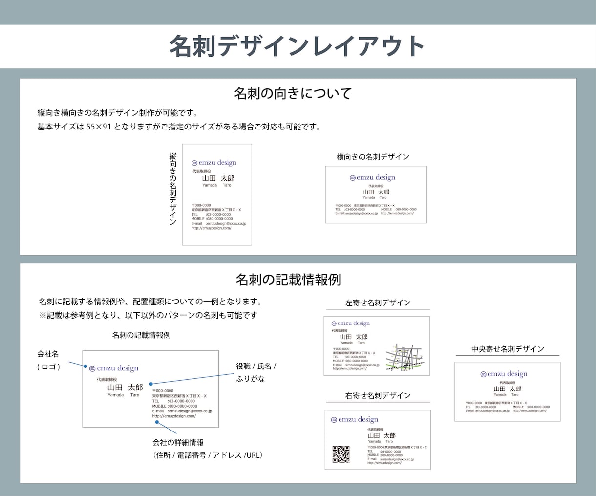 印刷までOK！お客様の【顔】になる名刺を製作します 貴方だけのオリジナルデザイン！世界に一つの名刺をつくります！ イメージ4