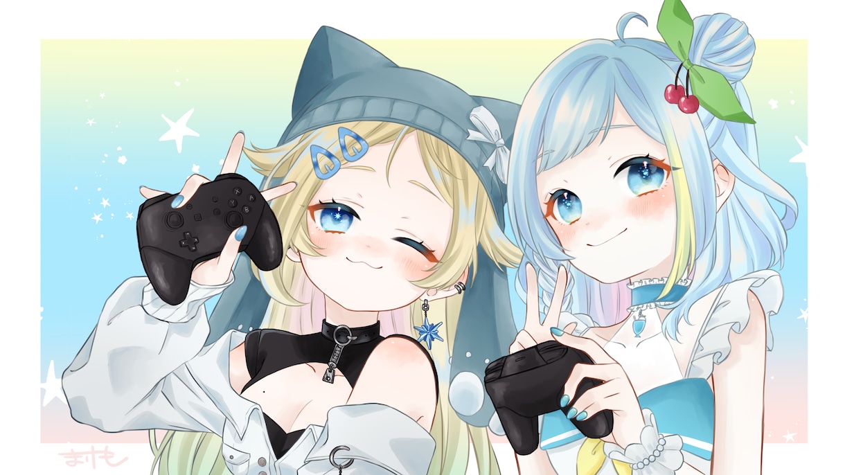 立ち絵やSD等作成します 女の子やSDキャラを描くのが得意です！ イメージ2