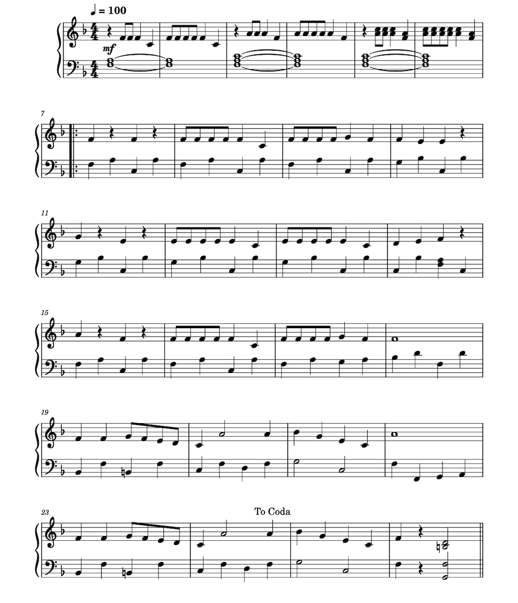 耳コピ代行！正確な楽譜作成いたします 音大卒/絶対音感/洋楽(60s~80s)/映画音楽/ポップス イメージ8