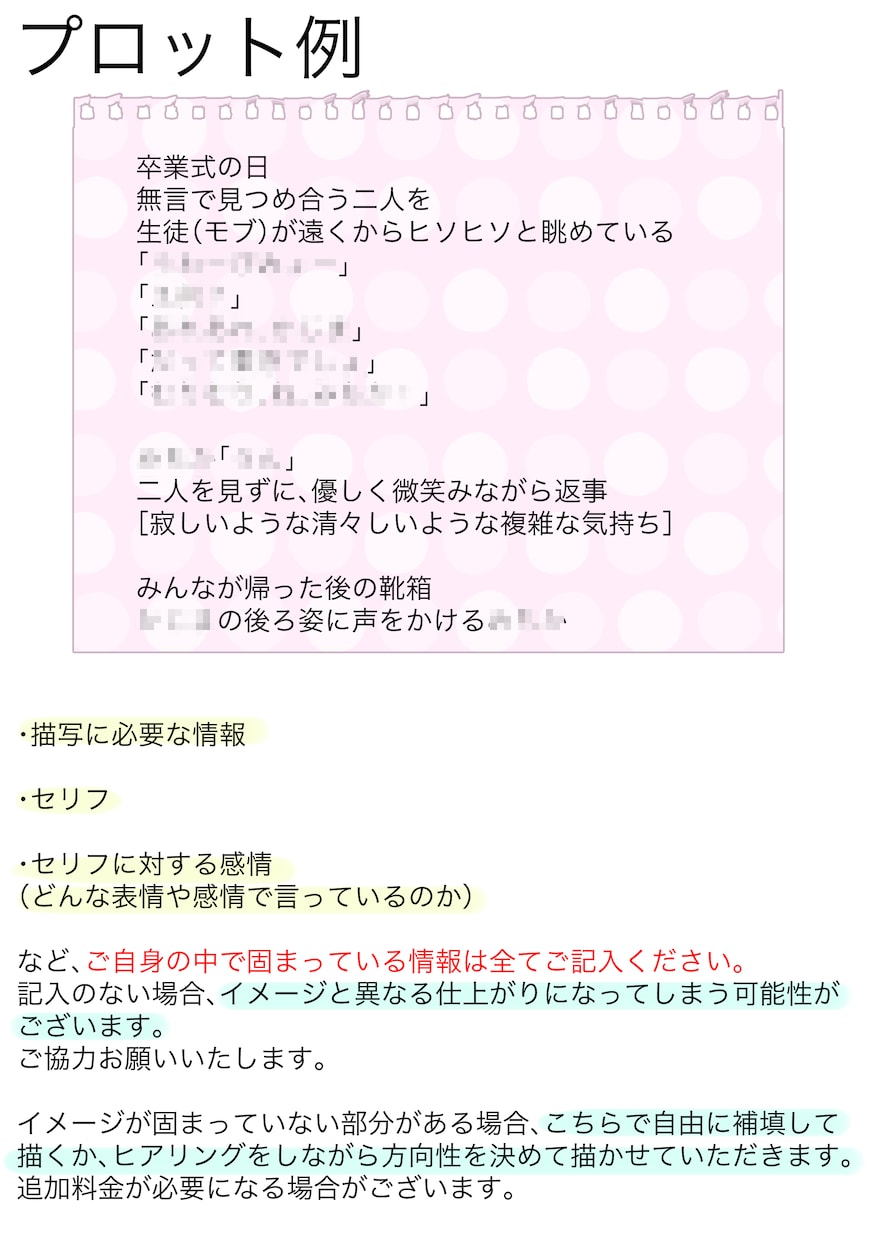 ネームのお手伝い〜漫画制作承ります 商業経験ありの添削講師が読みやすく丁寧な漫画を制作！ イメージ4