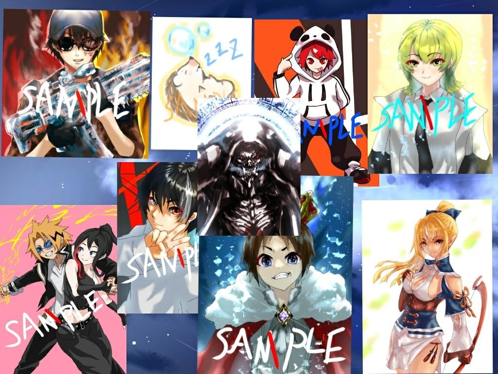 アイコンなどのイラストを描きます チビキャラや等身キャラクター、サムネイルなどお描きします イメージ2
