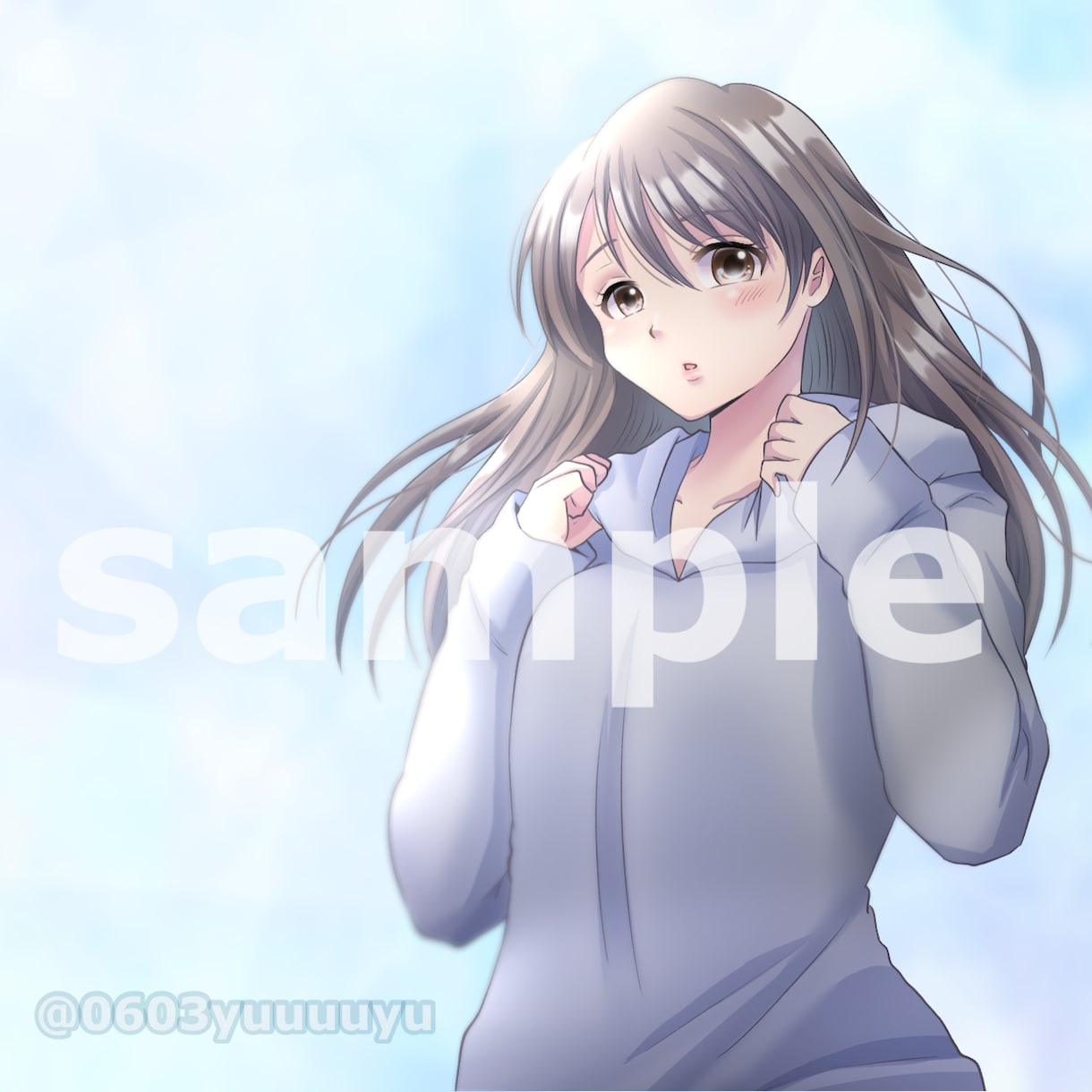 DM必須m(_ _)m少女漫画風イラスト描きます 似顔絵、商用、アイコン、ヘッダー、立ち絵、何でもOKです！ イメージ6